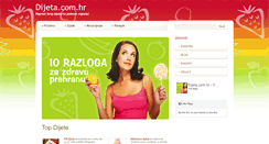 Desktop Screenshot of dijeta.com.hr
