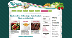 Desktop Screenshot of dijeta.in